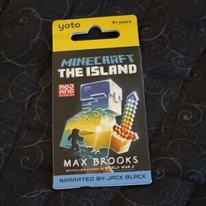 Yoto card audio book- Minecraft the island